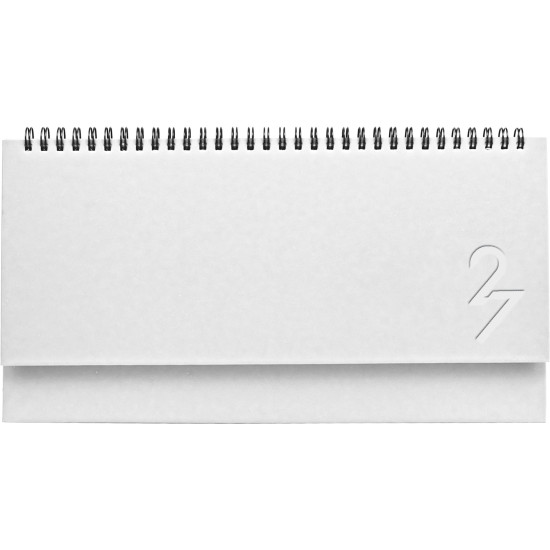 Agenda planning personalizzabile con copertina rigida formato 28,5x11,5 cm