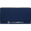 Agenda planning personalizzabile con copertina rigida formato 28,5x11,5 cm