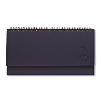 Agenda planning personalizzabile con copertina rigida formato 28,5x11,5 cm