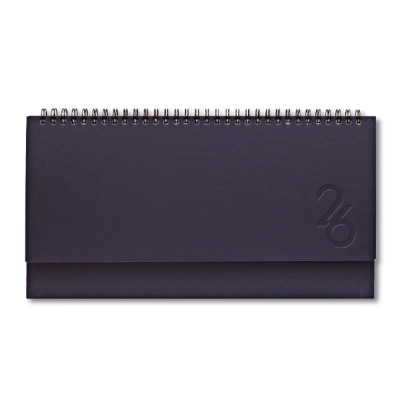 Agenda planning personalizzabile con copertina rigida formato 28,5x11,5 cm