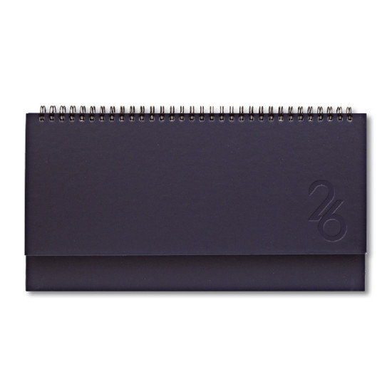 Agenda planning personalizzabile con copertina rigida formato 28,5x11,5 cm