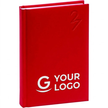 Agenda Settimanale 2027 personalizzata - Agenda settimanale 19,5 x 26,5 cm con copertina imbottita
