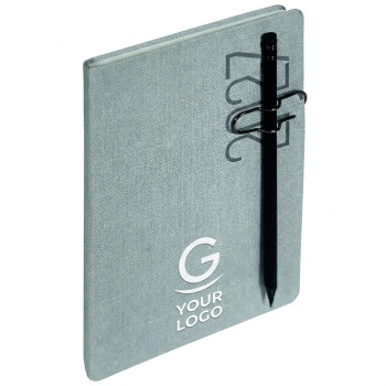 Agenda Settimanale 2027 personalizzata - Agenda settimanale Canvas 17x24 cm cartoncino riciclato