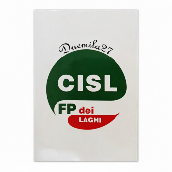 Agenda tascabile 2026 personalizzata con logo - Agenda settimanale tascabile 2026 con copertina plastificata in quadricromia 8 x 15 cm