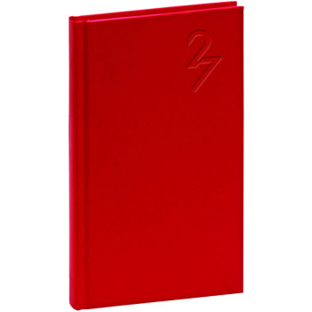 Agenda Settimanale 2027 personalizzata - Agendina settimanale tascabile 2026 in formato A6 con carta FSC 8 x 15cm 
