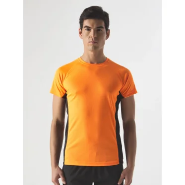 T-shirt personalizzabile Sprintex maniche raglan microforata