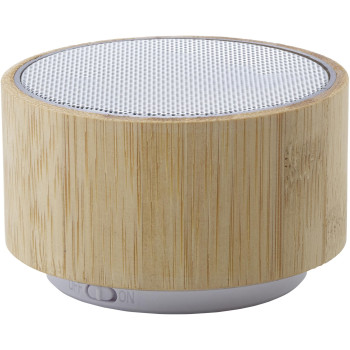 Speaker altoparlante personalizzato con logo - Altoparlante Sharon | Cassa in bambù | Wireless