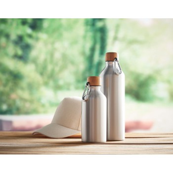 Gadget per cucina e casa regalo aziendale per la casa - AMEL - Bottiglia di alluminio 400 ml