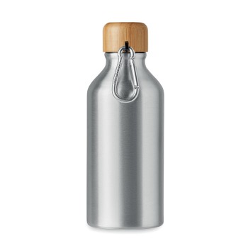 Gadget per cucina e casa regalo aziendale per la casa - AMEL - Bottiglia di alluminio 400 ml