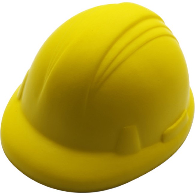 Gadget per persona wellness personalizzati con logo - Antistress casco da lavoro, in PU Philip