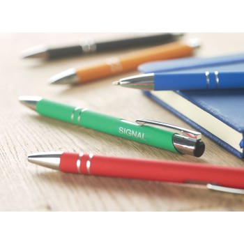 Penna in metallo personalizzata con logo - AOSTA - Penna a sfera