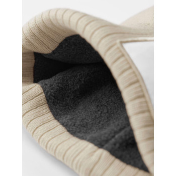 Appliqué Patch Pom Beanie