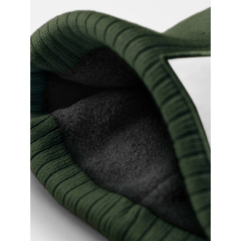 Appliqué Patch Pom Beanie