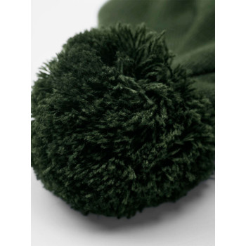 Appliqué Patch Pom Beanie