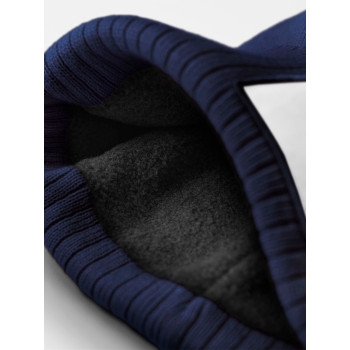 Appliqué Patch Pom Beanie