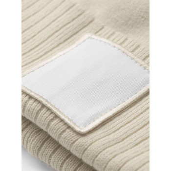 Appliqué Patch Pom Beanie