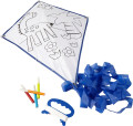 Aquilone Lina | Poliestere 190T | 4 pennarelli