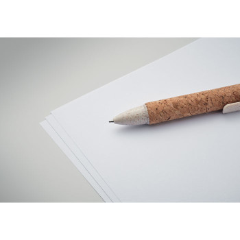 Penna personalizzata con logo  - ARBOCHO - Penna a sfera in sughero con in