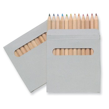 Matita personalizzata con logo - ARCOLOR - Set 12 matite colorate