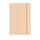 Notebook a righe personalizzabile con copertina rigida in PU e chiusura elastica