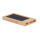 Power bank solare personalizzabile bamboo 4000 mAh con doppia porta USB