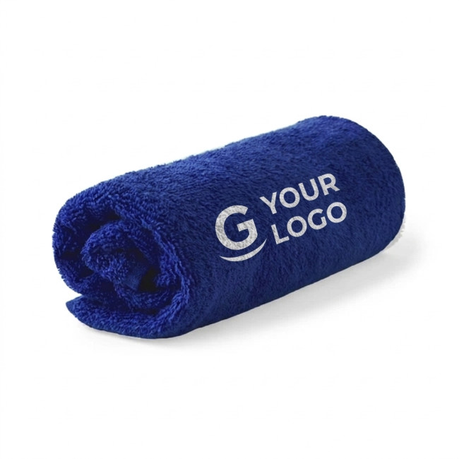 asciugamani personalizzati con logo - Asciugamano personalizzabile cotone biologico 70x140 cm morbido e assorbente