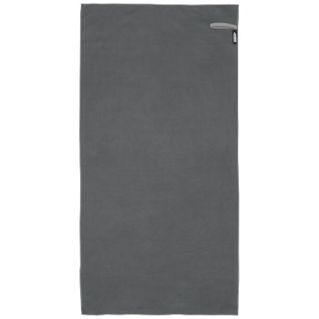 Asciugamani uomo personalizzati con logo - Asciugamano ultraleggero ad asciugatura rapida certificato GRS 50 x 100 cm Pieter