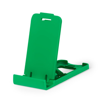 Supporto smartphone personalizzabile design pieghevole e compatto in vari colori