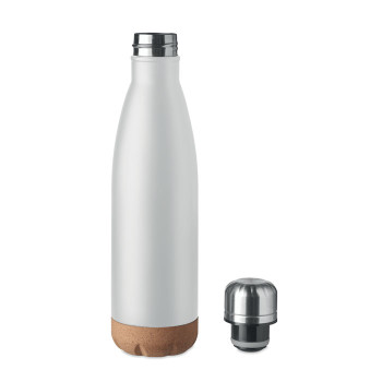 Borracce termiche personalizzate con logo - ASPEN CORK - Thermos doppio strato 500ml   M