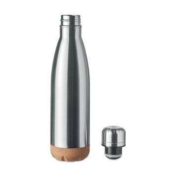 Borracce termiche personalizzate con logo - ASPEN CORK - Thermos doppio strato 500ml   M