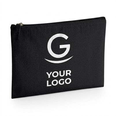 Astuccio personalizzabile in cotone organico Westford Mill Canvas
