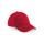 Capsule personalizzabile Beechfield a 6 pannelli in cotone con visiera contrasto