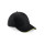 Capsule personalizzabile Beechfield a 6 pannelli in cotone con visiera contrasto