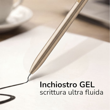 Penna personalizzata con logo  - AURA GEL