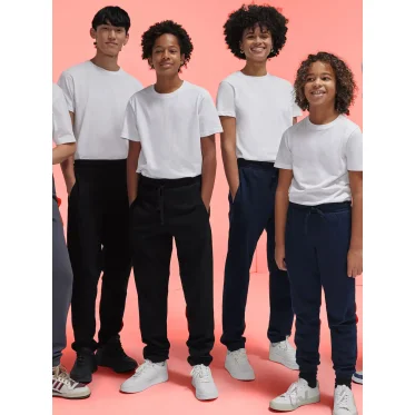 Pantaloni bambino personalizzabili B&C Collection misto cotone eco-friendly