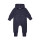 Felpa baby personalizzabile Babybugz con cappuccio e tasca Dusty Blue