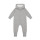 Felpa baby personalizzabile Babybugz con cappuccio e tasca Dusty Blue