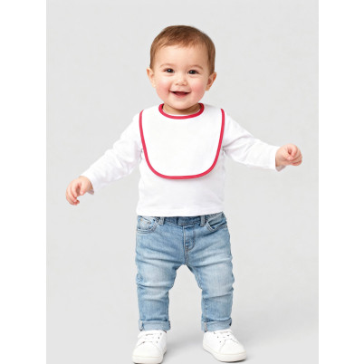 Baby bib double layer
