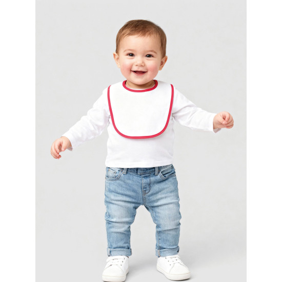 Baby bib double layer