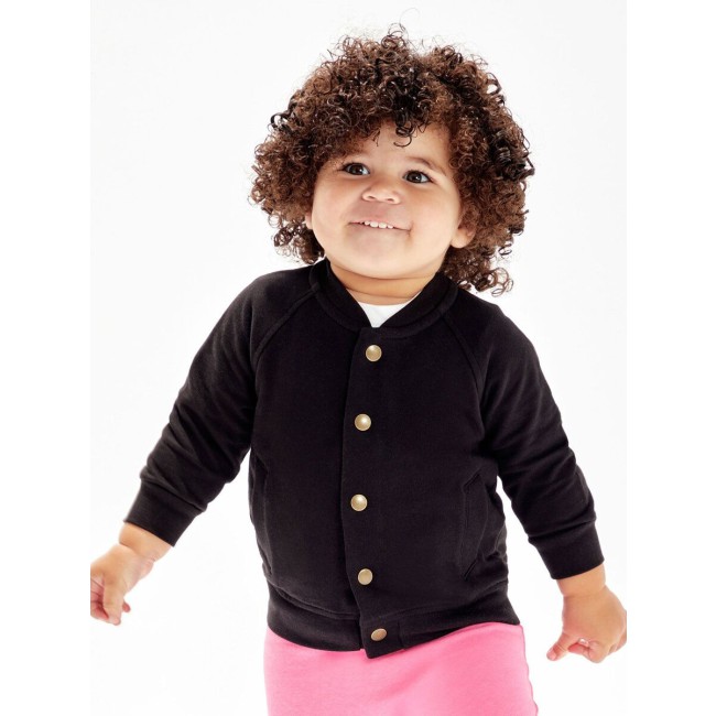 Abbigliamento bambino personalizzato con logo - Baby Bomber Jacket