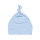 Cuffia neonato personalizzabile Babybugz a nodo in cotone organico