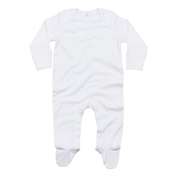 Abbigliamento neonato personalizzato con logo - Baby Organic Envelope Sleepsuit