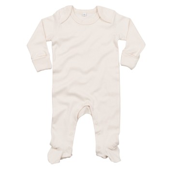 Abbigliamento neonato personalizzato con logo - Baby Organic Sleepsuit 100% Cotone