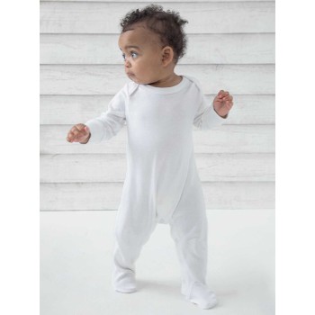 Abbigliamento neonato personalizzato con logo - Baby Organic Sleepsuit 100% Cotone