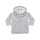 Felpa con cappuccio personalizzabile Babybugz in cotone e poliestere riciclato