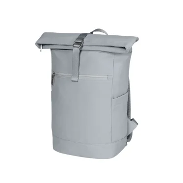 Zaino roll top in poliestere 10L con tasca imbottita per tablet