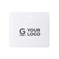 Badge portanome personalizzabile in PVC fustellato robusto e compatto