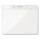 Porta badge trasparente personalizzabile 10x8 cm resistente e flessibile