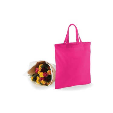 Shopper in cotone personalizzata con logo - Bag For Life - Short Handles