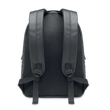Zaino porta pc personalizzato con logo - BAI BACKPACK - Zaino in PU morbido, laptop 15"